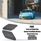 Front Left Right Washer Nozzle Covers for Porsche Cayenne 92A (2011-2014)