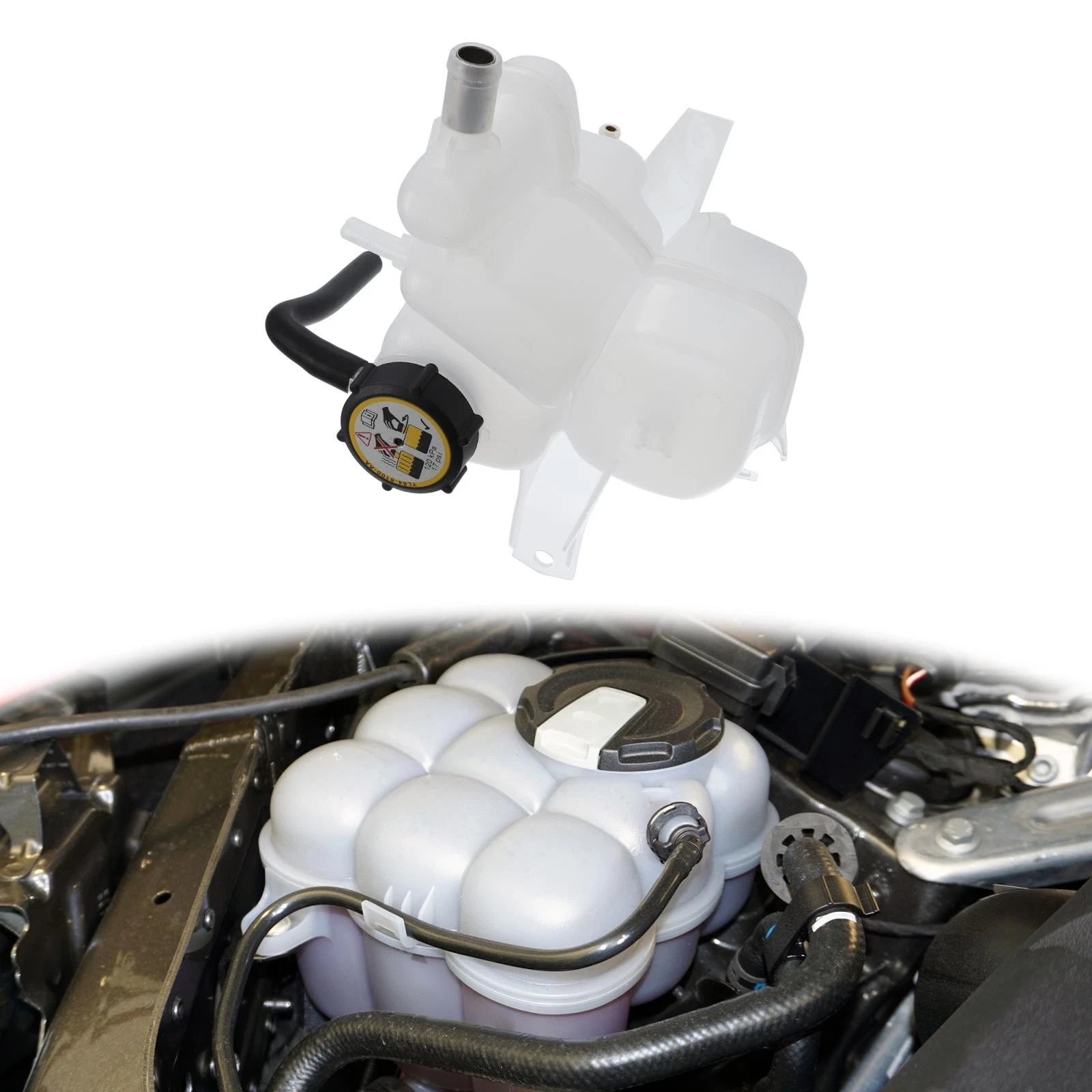 Coolant Radiator Reservoir Tank 5L8Z8A080AA for Ford Escape (2005–2008)