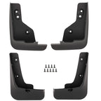 Set of 4 Mud Flaps for Mazda CX-5 (2022–2025) Black