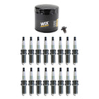 Wix Engine Oil Filter & NGK 16 Platinum Spark Plugs for Aspen Challenger (2007–2010)