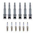 Set of 6 Ignition Coils & 6 Spark Plugs for BMW E60 E70 E83 E90 (2008–2013)