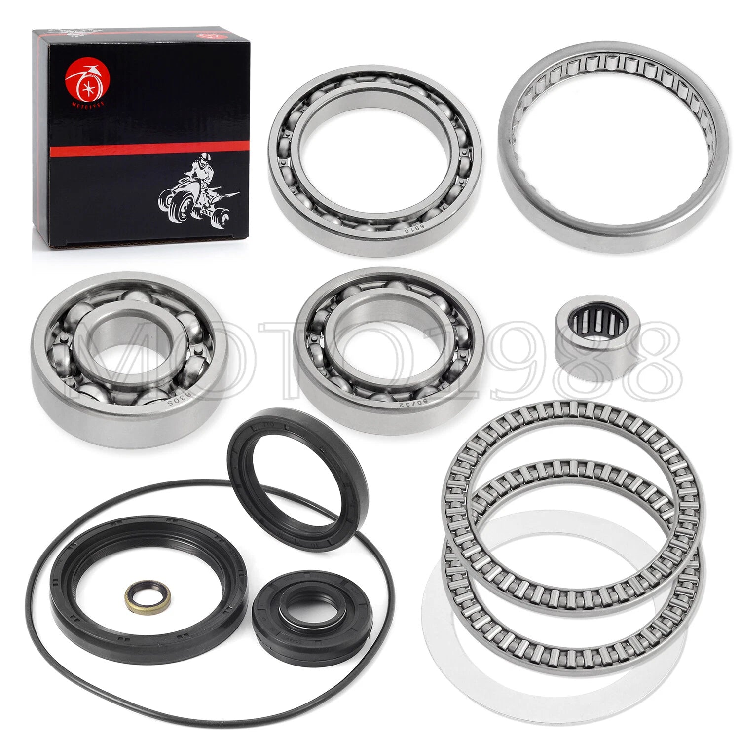 Front Differential Bearing Seal Kit for Kawasaki Brute Force 650 (2003–2023)
