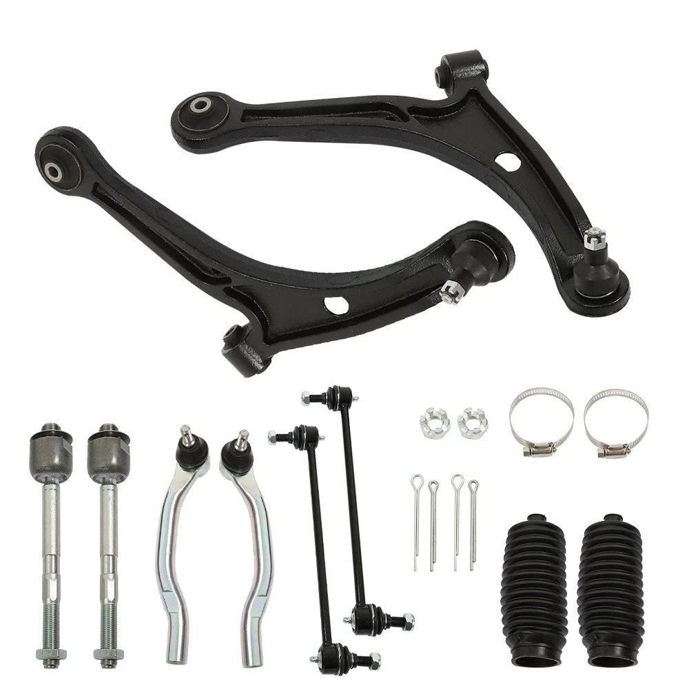 10pc Front Lower Control Arm Kit for Honda Pilot (2006–2008)