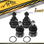 Set of 4 Front Lower & Upper Ball Joints for Ford F-150, Expedition (1997–2003)