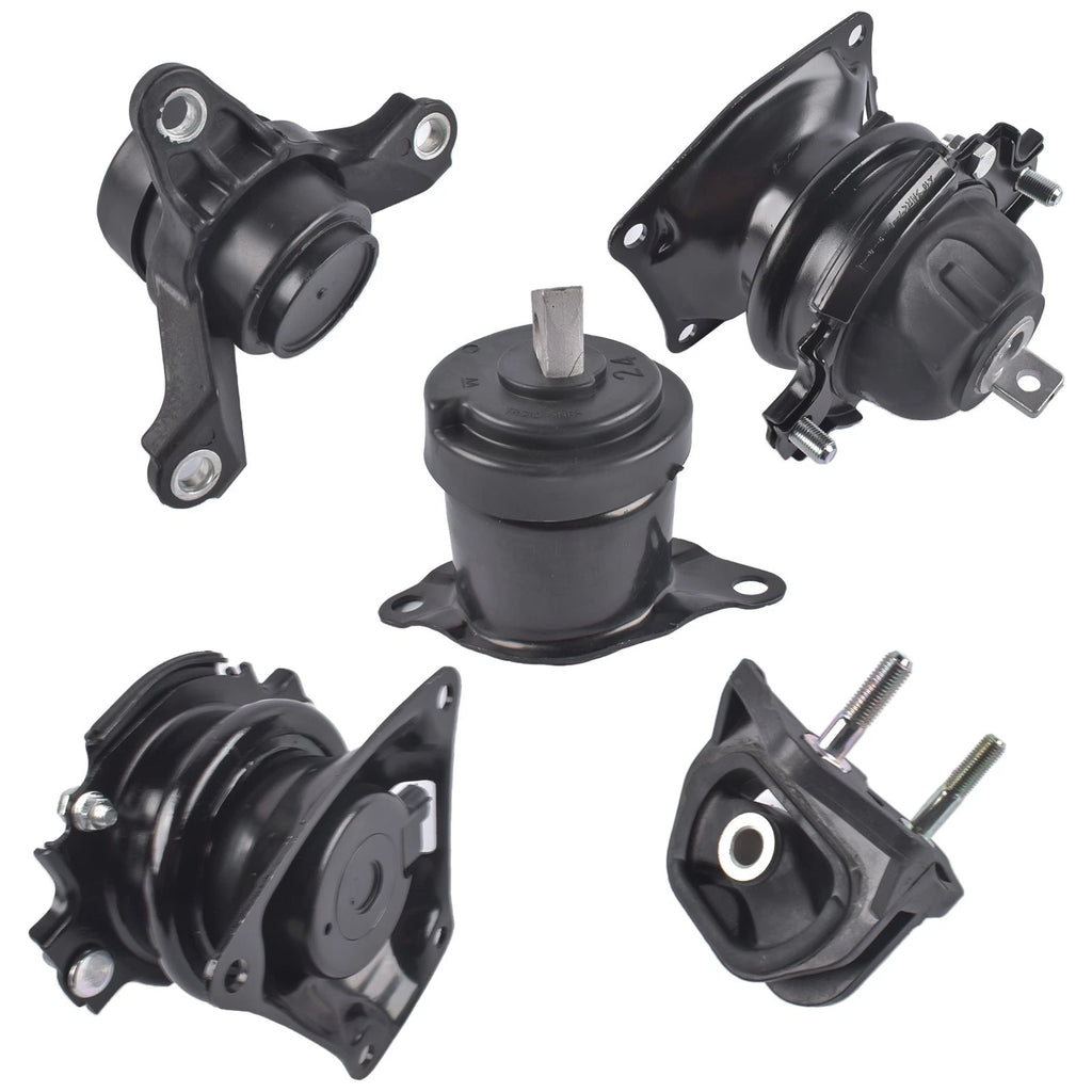 Set of 5 Engine Motor & Transmission Mounts for Honda Accord (2008–2012)