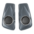 6.5" Speaker Saddlebag Lids for Harley Touring Road King (2014–2024) Gunship Gray