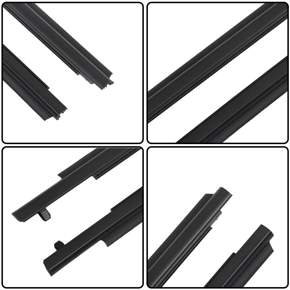 Set of 2 Door Glass Window Weatherstrip Seals for Scion TC (2005–2010)