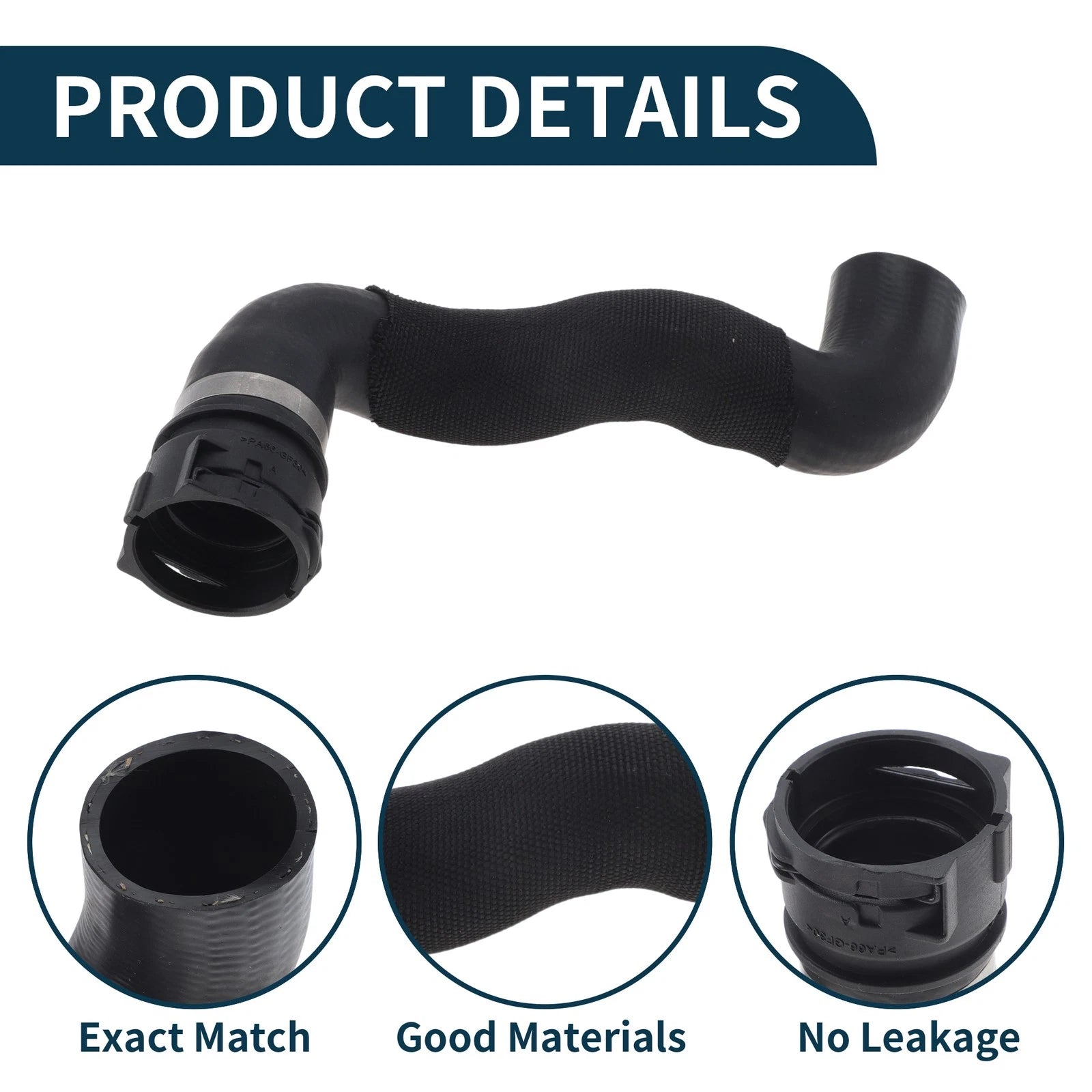 Radiator Hose No. 17127605640 for BMW 640i (2012–2018)