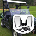 Rearview Side View Mirrors for Polaris RZR Ranger UTV/ATV (1.75-2" Roll Bar)