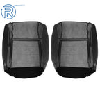 Leather Black Seat Covers for Jeep Wrangler (2007-2012)