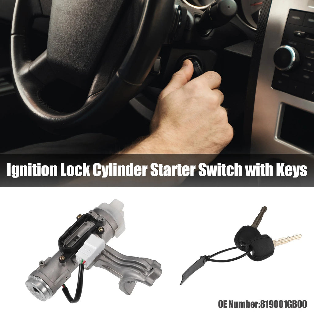 Ignition Lock Cylinder with Keys No. 819001GB00 for Kia Rio (2006–2009)