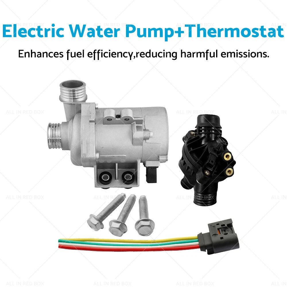 Electric Water Pump + Thermostat for BMW E60 E90 E82 E83 (2007–2013) 11517586925