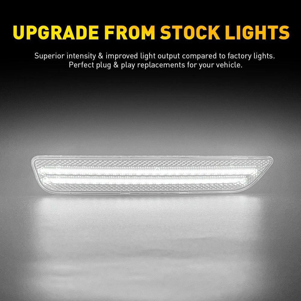 Front Fender Lamp Side Marker Light Housing for Ford Mustang (2010–2014)