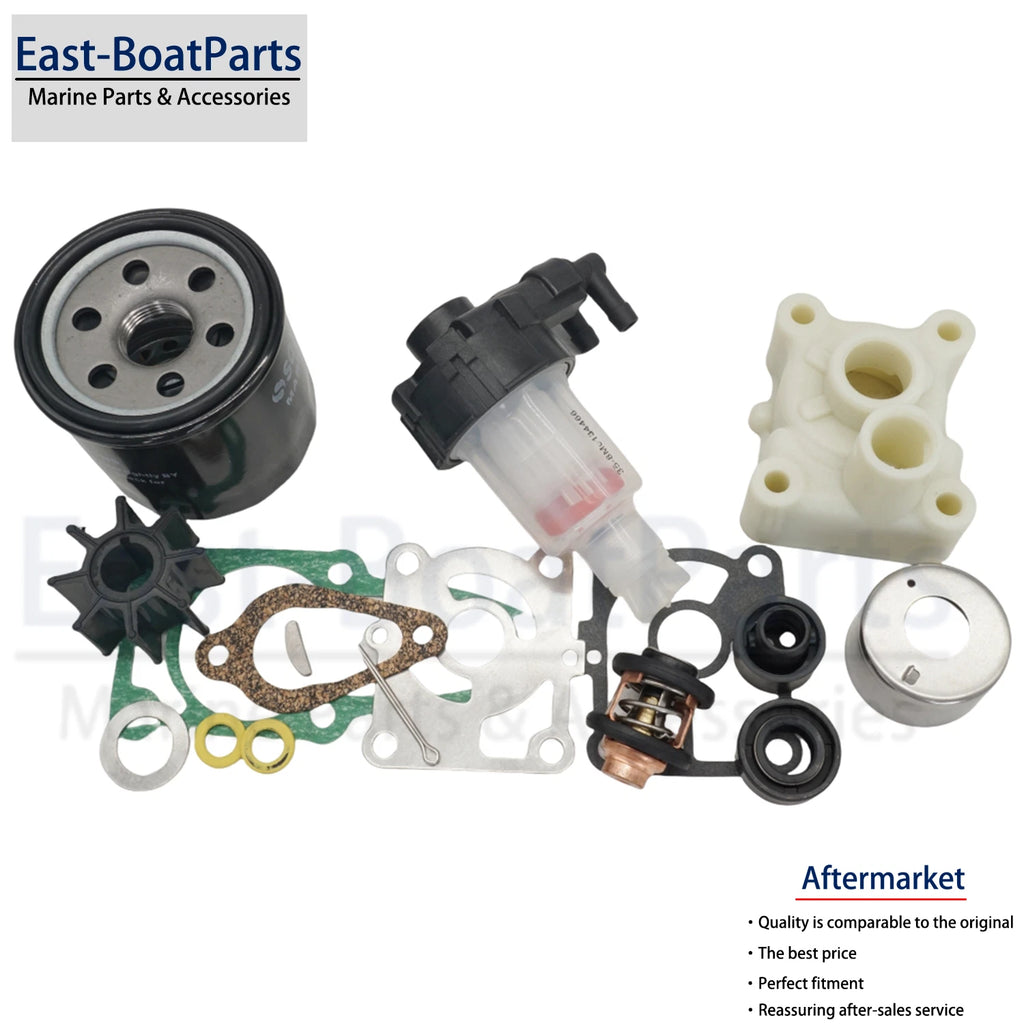 Maintenance Kit with Impeller for Mercury 4-Stroke 2 Cyl 10-20 HP EFI