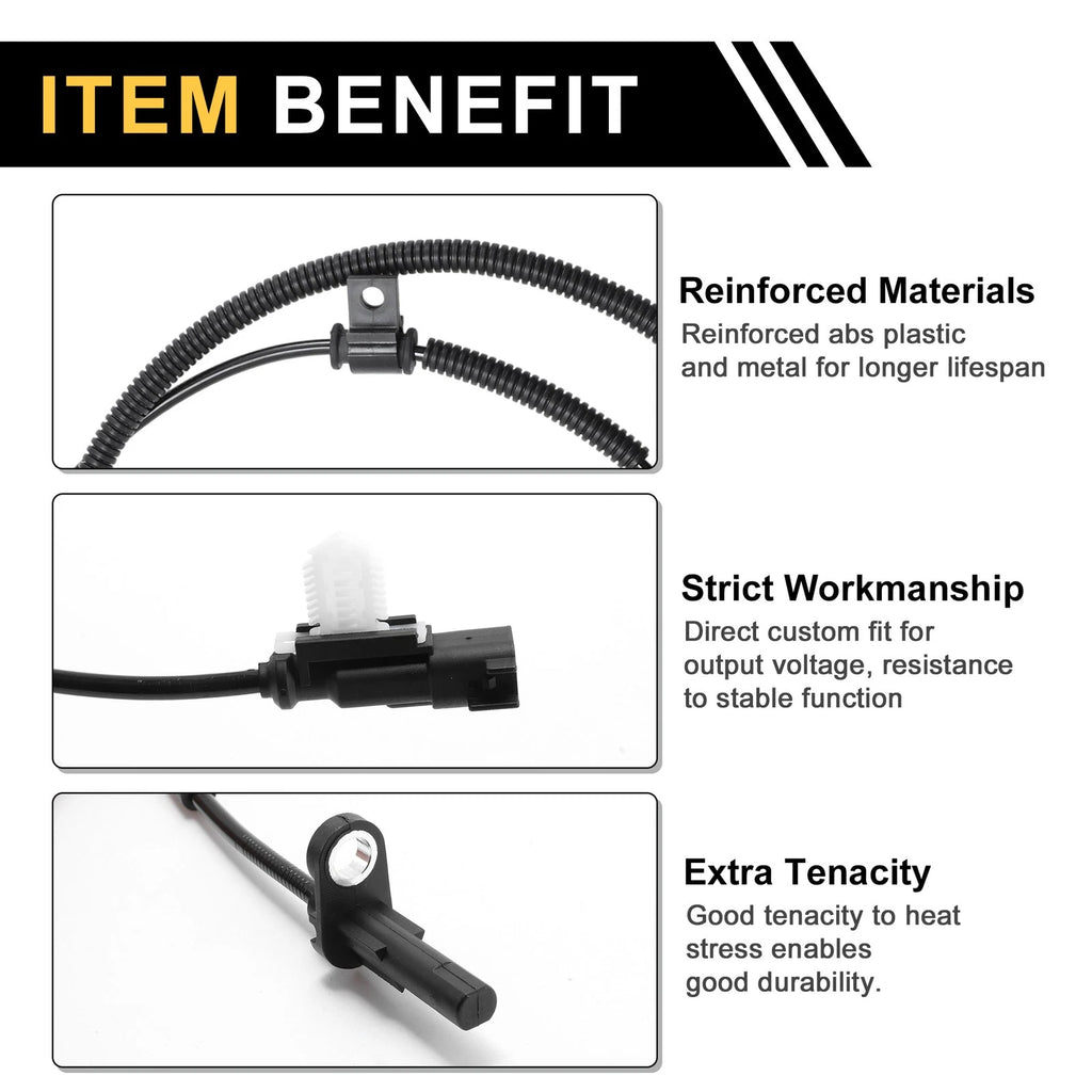 ABS Wheel Speed Sensor No.FL3Z2C190B/342C216AC for Ford F-150 (2015–2020) Rear Left
