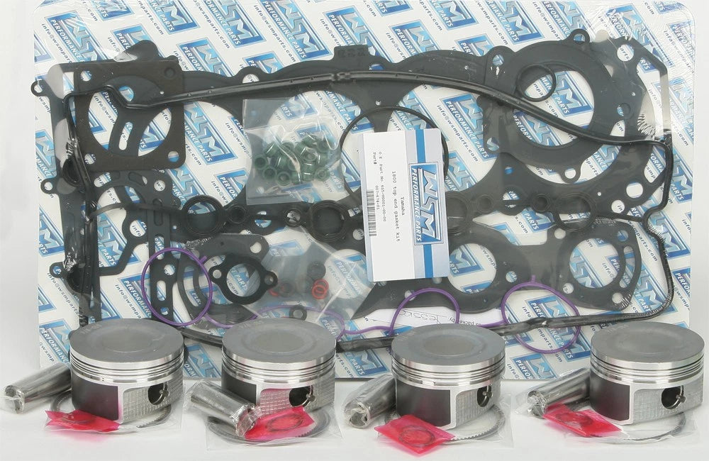 WSM Platinum Series Top End Kit for Yamaha 1800 Non Super Charged (STD Bore)