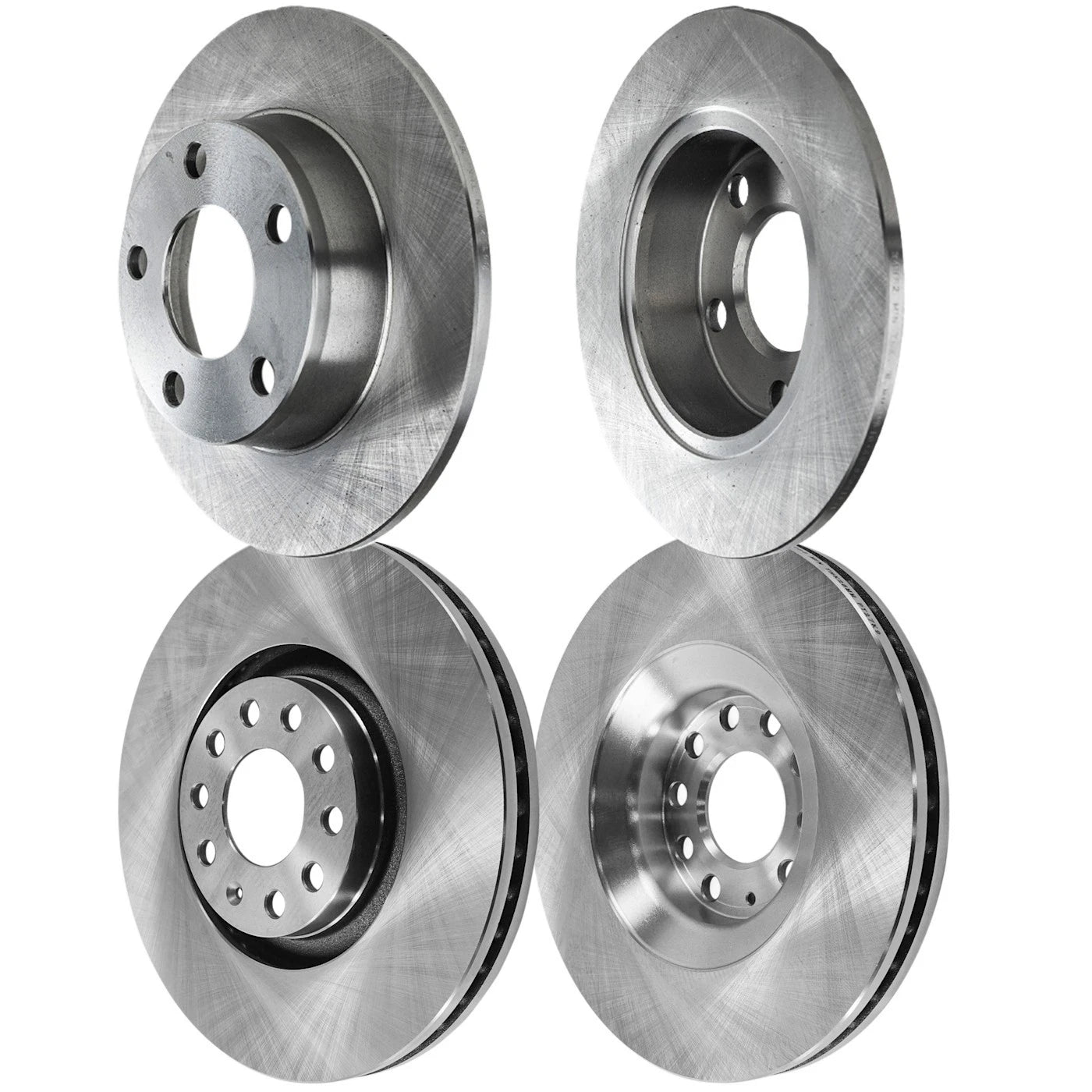 Set of 4 Disc Brake Rotors for Audi A6 Quattro, Allroad (2000–2005)