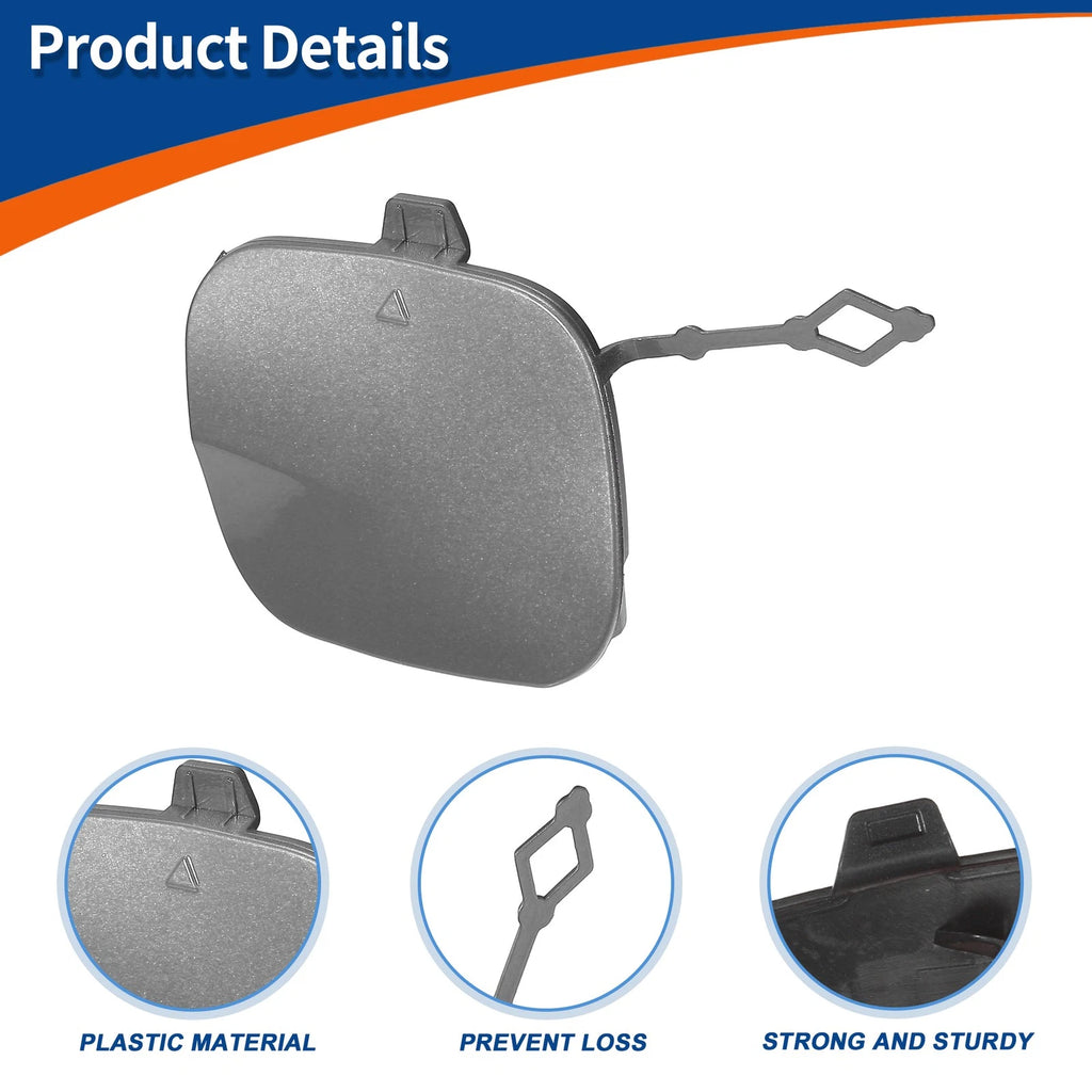 Tow Hook Cover for Mercedes GLB X247 W247 (A2478857700) Gray