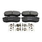 Set of 2 DuraGo Rear Rotors & Bosch QuietCast Brake Pads for 4Runner