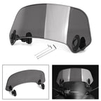 Universal Clip On Wind Deflector Screen for Motorcycle (T9)
