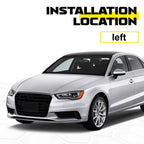 Left Fog Light Grille Cover for Audi A3 S3 (2013-2017)
