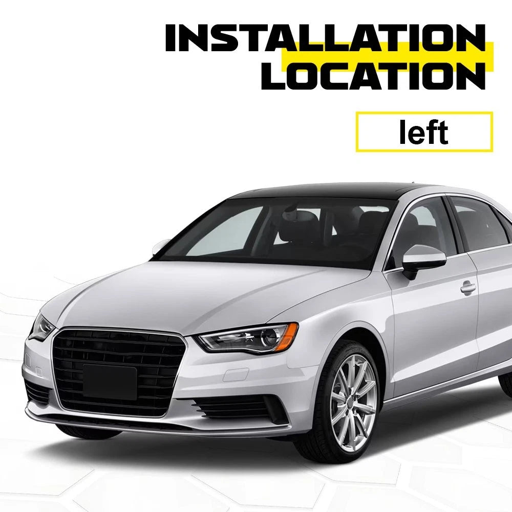 Left Fog Light Grille Cover for Audi A3 S3 (2013-2017)