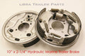 Set of 2 Hydraulic Marine Trailer Brake Assembly 10"x2-1/4" - 21016