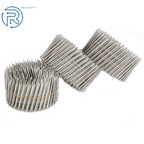 2X 2-1/2" Ring Shank Stainless Siding Nails 15 Degree Wire Coil