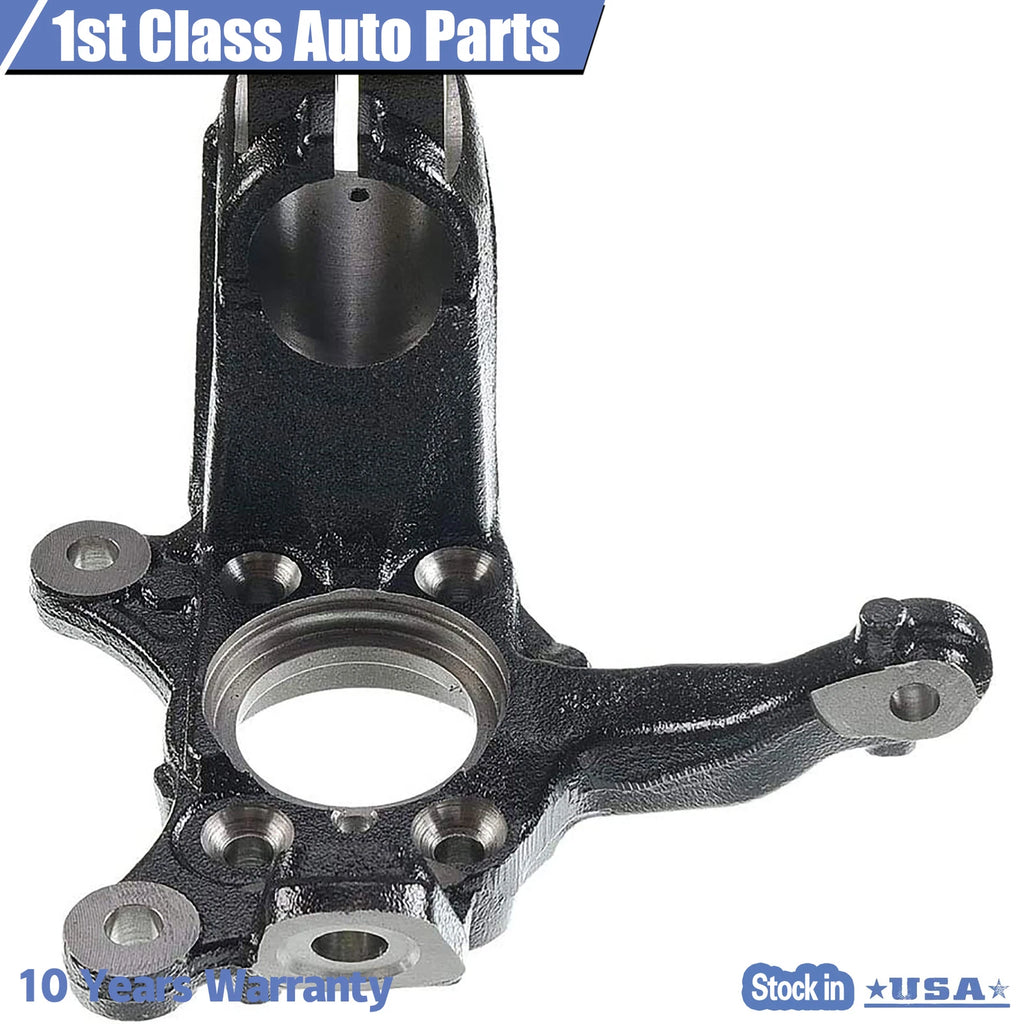 Set of 2 Front Left & Right Steering Knuckles for Audi VW A3 Q3 Tiguan GTI Golf (2006–2018)
