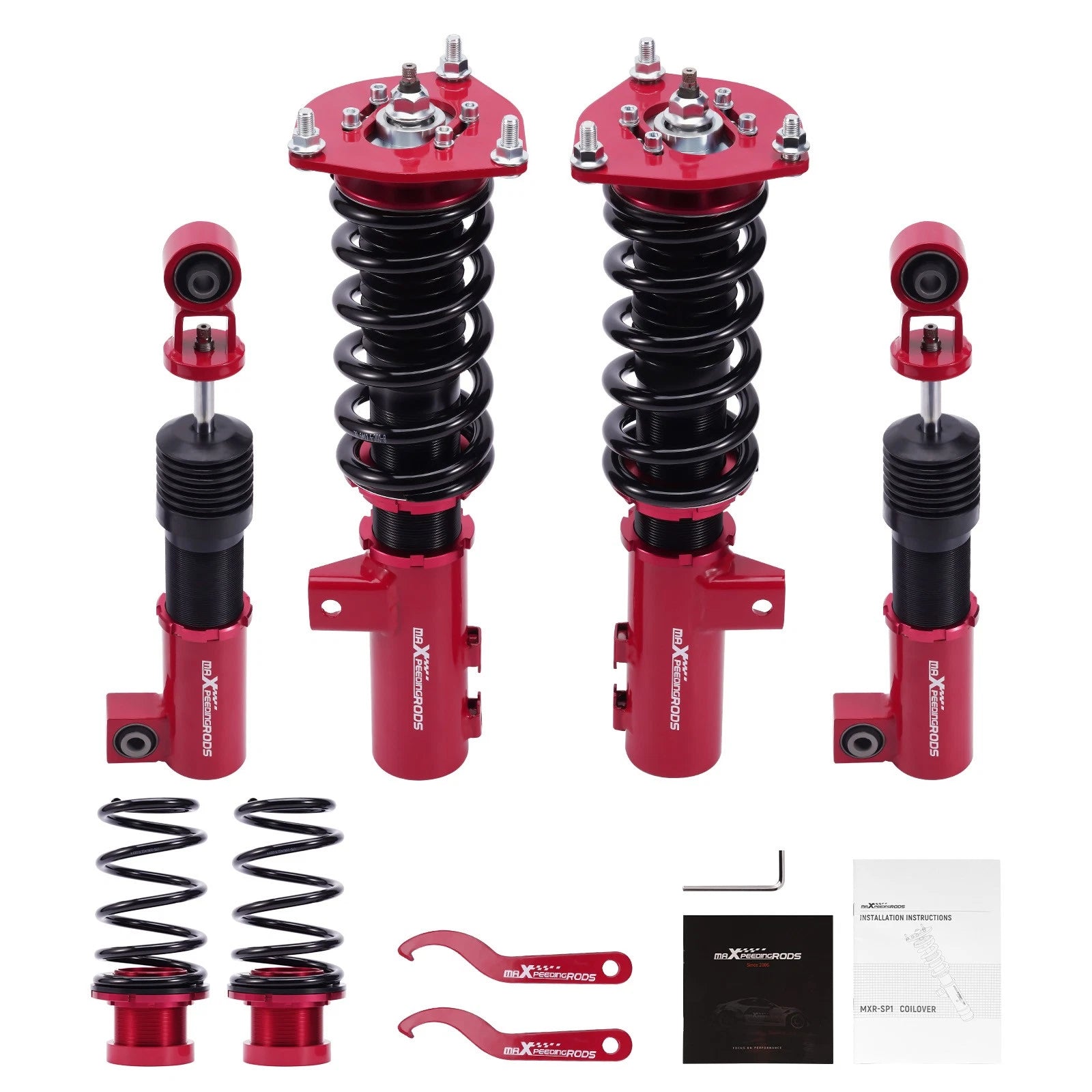 24-Level Adjustable Coilovers Lowering Kit for Veloster (2012–2018)