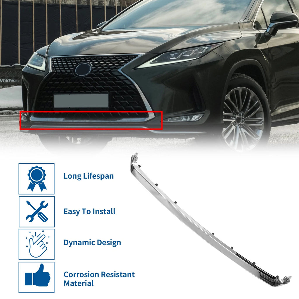 Front Grille Trim for Lexus RX350 RX350L RX450h RX450hL (2018–2023)