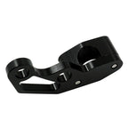 Brake Line Clamp Protector for Universal Fit Motor Bikes - Aluminum Black