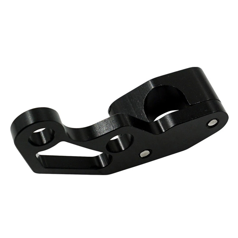 Brake Line Clamp Protector for Universal Fit Motor Bikes - Aluminum Black