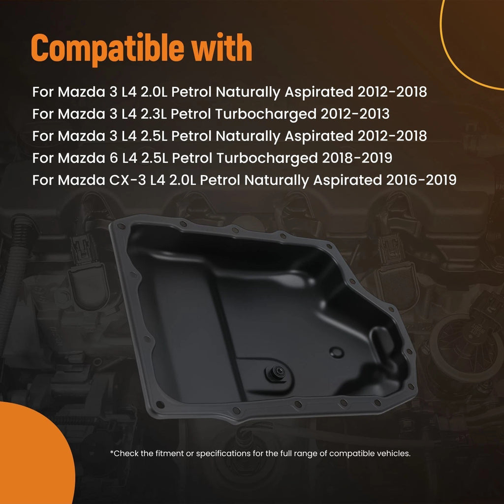 Direct Transmission Oil Pan for Mazda CX-3 CX-5 2013–2019 FZ012151XB