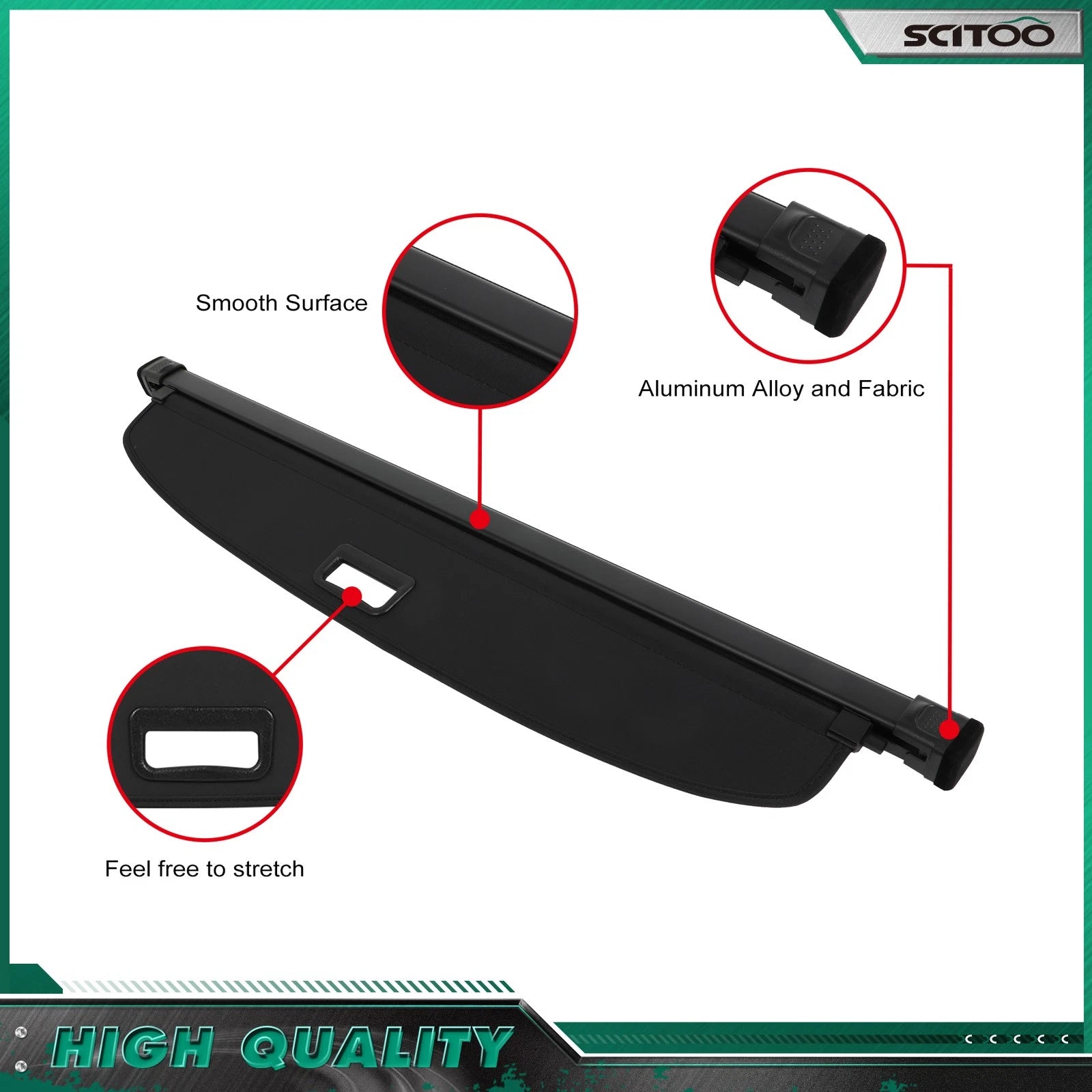 Retractable Cargo Cover for Mercedes-Benz GLB200 (2021–2023)
