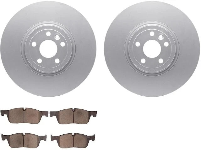 Front Brake Pad and Rotor Kit for Jaguar F-Pace (2017–2019) MV313SB