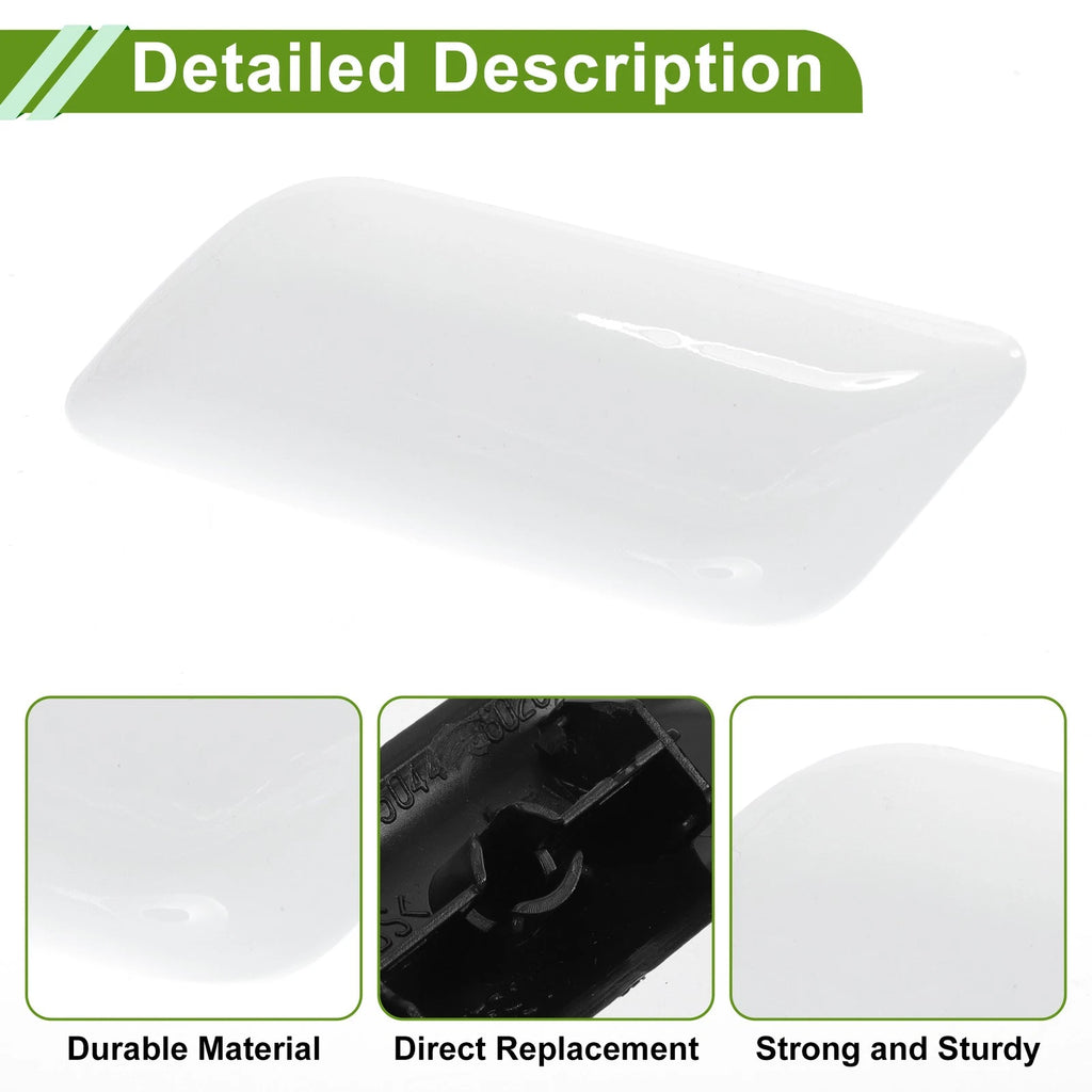 Front Left Washer Nozzle Cover Cap for Toyota Camry (2011–2015) 8504506020 White