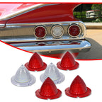 Set of 6 Rear Bumper LED Brake Backup Lamps for Bel Air Biscayne Impala