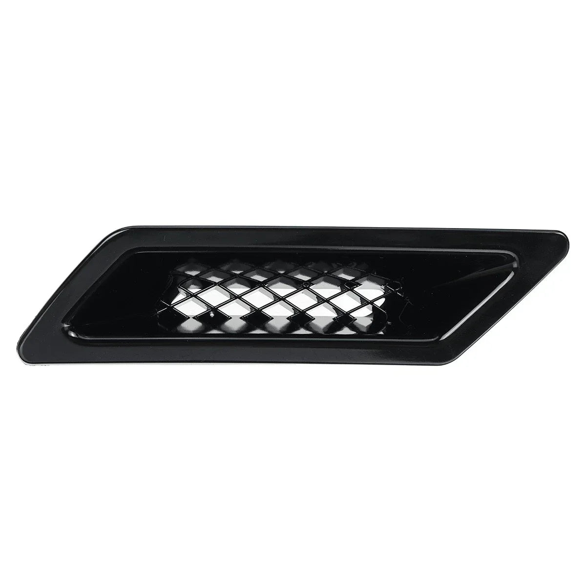 Front Air Vent Intake Duct Cover Trim Gloss Black / 1x / Honda Civic (2016–2021)