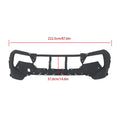 Front Bumper Cover for Nissan Rogue (2024) - Plastic, Park Assist Holes