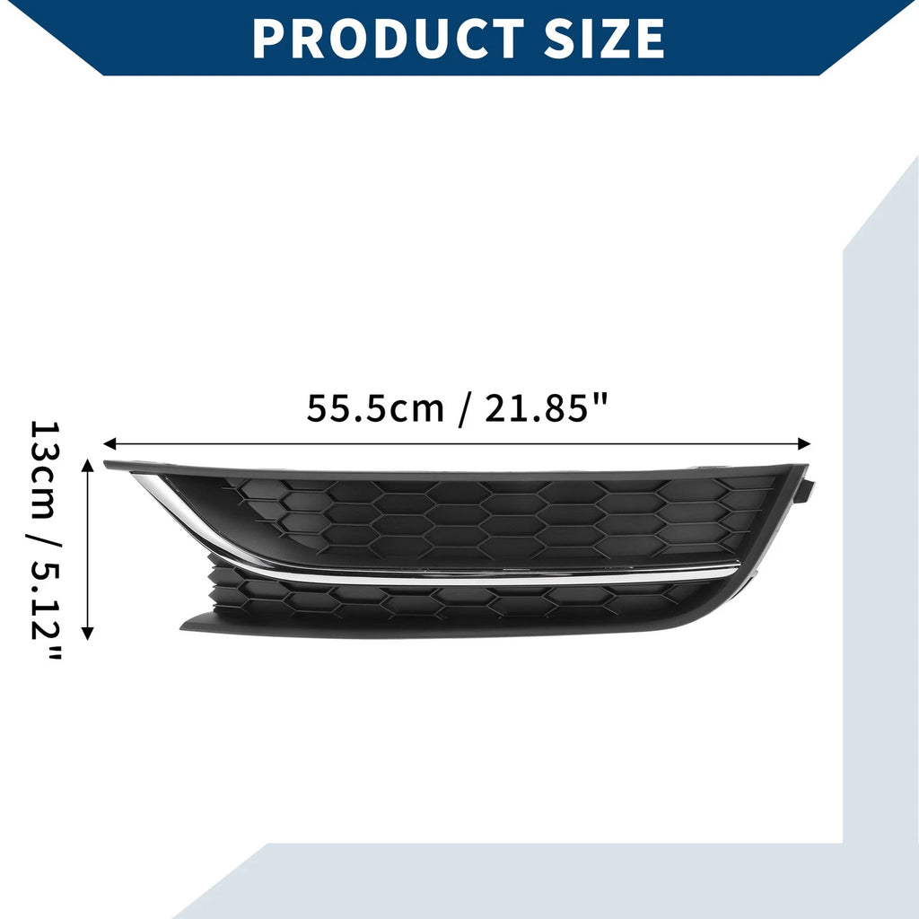 1pc Fog Light Grill for Volkswagen Passat (2012–2015) No. 561853665E