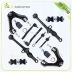 12Pcs Inner Outer Tie Rod End Control Arm for Acura CL Honda Accord (1998–2002)