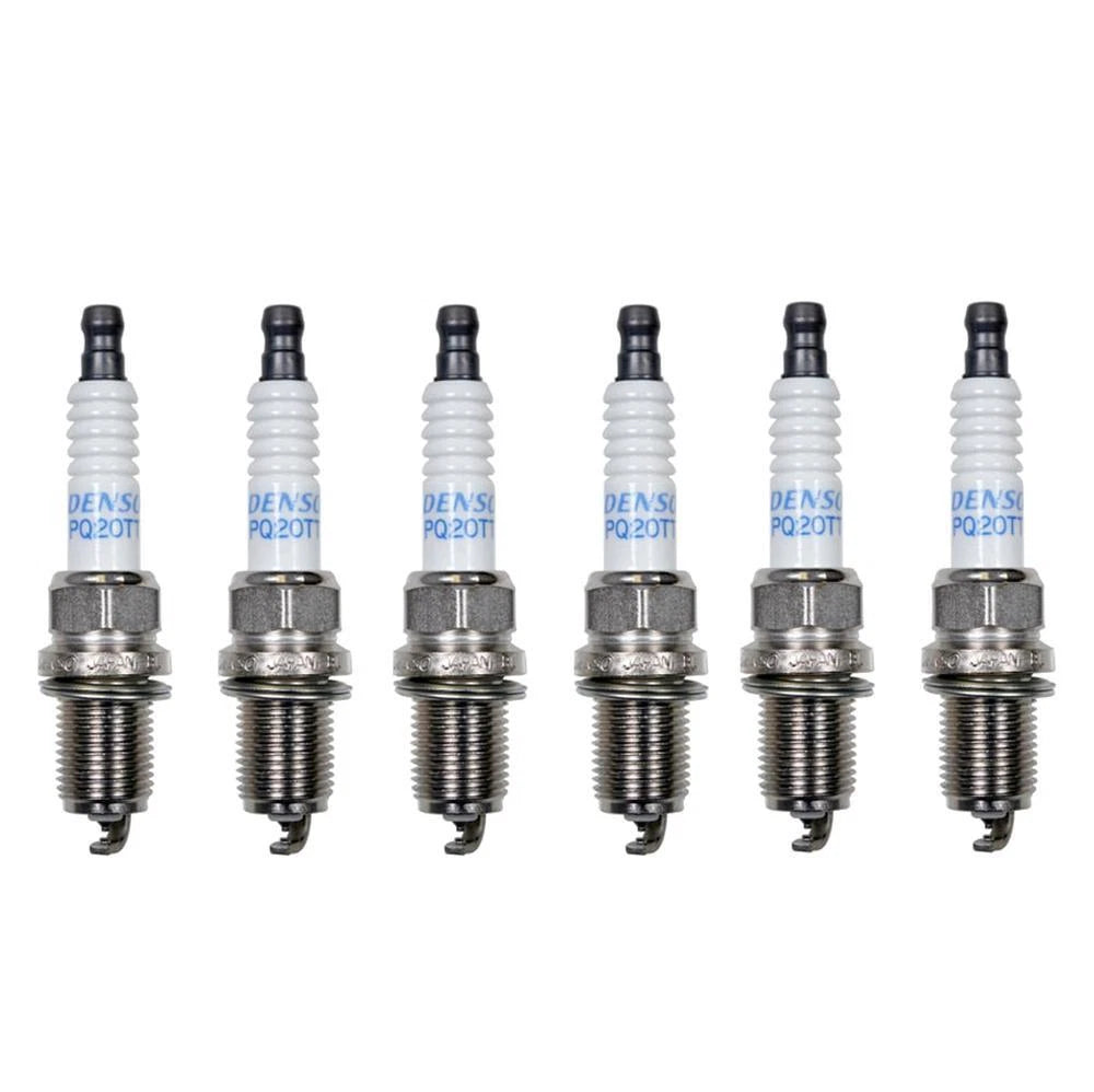 Set of 6 Denso Platinum TT Spark Plugs for (Gap 0.040)