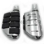 Chrome Dually Footpegs for Harley Breakout FXBR / FXBRS (2018–2019)