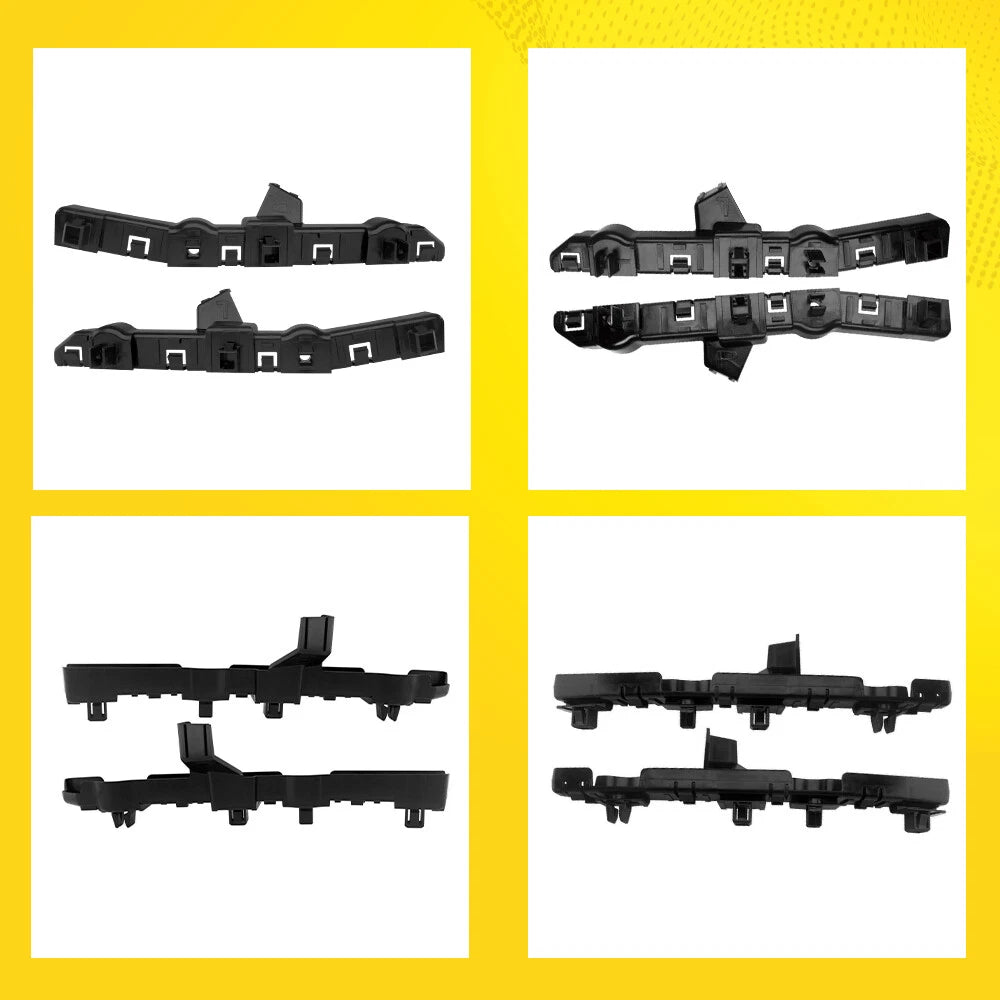 Set of 2 Front Bumper Cover Support Brackets for Nissan Rogue Sport (2017–2022)