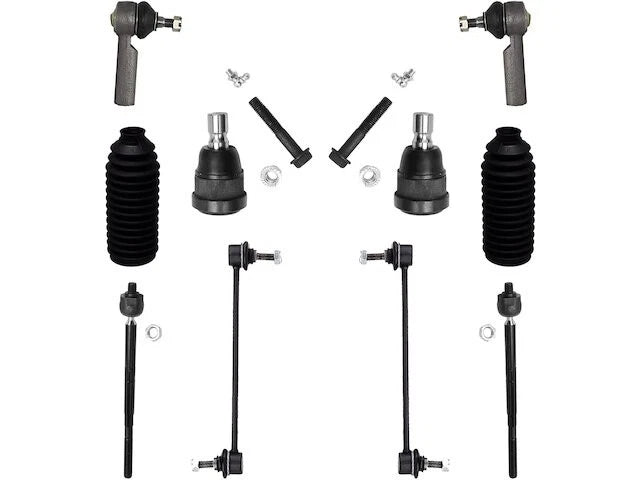 Front Ball Joint Sway Bar Link Tie Rod End Kit for Mazda Tribute (2001–2007)