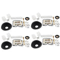 Set of 4 Carburetor Repair Kit Diaphragm for Kawasaki Voyager XII ZG1200 (1986–2003)