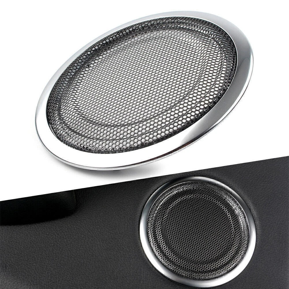 Speaker Trim Cover for BMW 3 Series F30 F35 4 Series (2012–2019) Silver