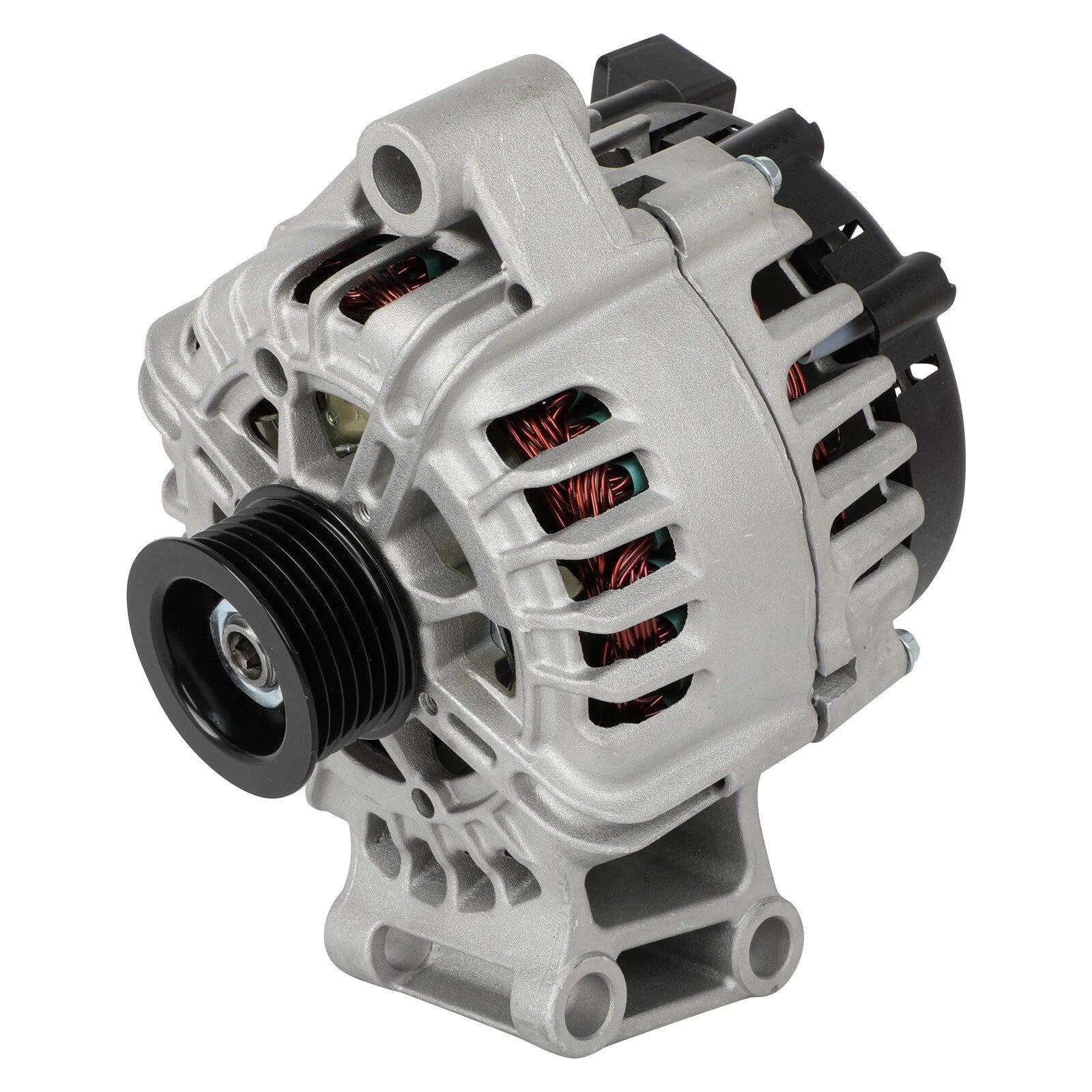 Alternator for Ford Fiesta (2011–2019) L4 1.6L 6-Groove Pulley