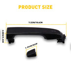 Rear Exterior Door Handle for Toyota Camry (2018–2023) - Black